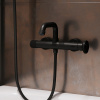 Смеситель ванны IDDIS "Grange" цвет черный GRABLR2i02WA