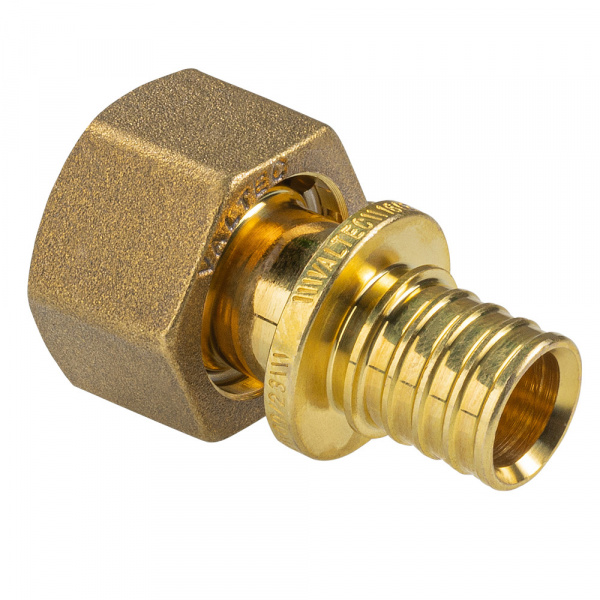 Соединитель надвижной с накидной гайкой 16(2,2) х 1/2" VALTEC (VTm.422.G.001604)