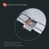 Душевая система с тропическим душем с термостатом, хром глянцевый, SpaHome, ID SPHSBTKi06,