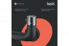 Смеситель ванны c управлением Push Control IDDIS "Twist" черный матовый TWIBLBTi02WA