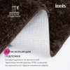 Коврик для ванной комнаты, 70x120, микрофибра, темно-коричневый, ID BSQL08Mi12IT,