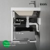 Тумба подвесная, 60 см, белый, Bild 2.0, ID BIL60W1i95,