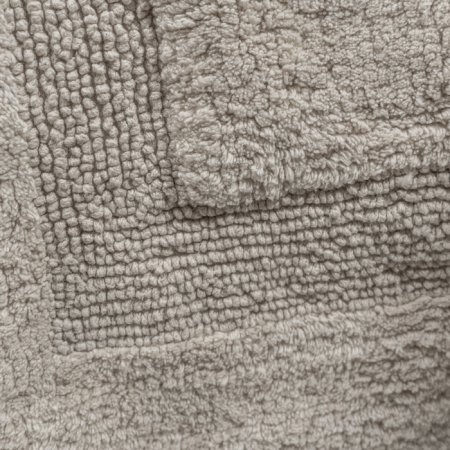 Коврик для ванной комнаты, 70x120, прямоугольный, хлопок, серый, ID DSQL02Ci12,