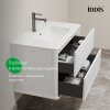 Тумба с умывальником, подвесная, 80 см, белый, Oxford Neo, ID OXN80W0i95K,