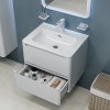 Тумба с умывальником, подвесная "IDDIS Edifice 60" цвет белый арт.EDI60W0i95K