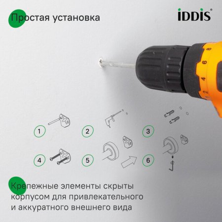 Крючок одинарный, сплав металлов, NOA, белый матовый, ID NOAWT10i41,