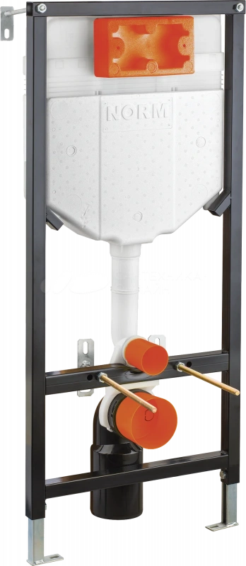 Инсталляция  с подвесным унитазом "VITRA Norm Fit L-box" (сиденье микро-т) арт.9773B099-7207