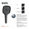 Лейка душевая "IDDIS Slide" SLI3F0Bi18 чёрная
