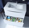 Тумба с умывальником, напольная "IDDIS Cloud 80" цвет белый арт.CLO80WFi95K
