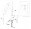 Смеситель кухни IDDIS "Kitchen 360" K05STL0i05