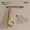Планка на 3 крючка, нержавеющая сталь, Petite, черный матовый, ID PETBLS3i41,