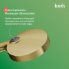 Лейка для душа, золото матовое, Aiger, ID AIG4FMGi18,