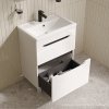Тумба напольная, 60 см, белый, Ray, ID RAY60WFi95,
