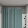Карниз для ванной комнаты, 110-200 см, черный матовый, Elegante, ID RSB0120i14,