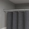 Карниз для ванной комнаты, 110-200 см, хром глянцевый, Elegante, ID RSC0120i14,