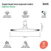 Насадка душевая "IDDIS OptimaHome" верхняя круглая, хром  OPH22CRi64