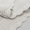 Коврик для ванной комнаты, 70x120, прямоугольный, хлопок, кремовый, ID DSQL01Ci12,