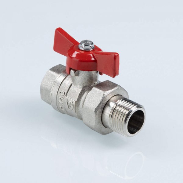 Кран шаровой VALTEC СТАНДАРТ ГОСТ, с полусгоном 1", вн.-нар. (PN40) (VT.127.N.06), Россия