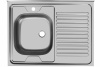 Мойка "Юкинокс" Стандарт STD800.600-4/5С- накладная, правое крыло (без акс.)