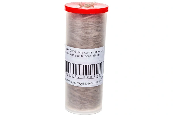 Нить сантехническая льняная VALTEC, 55м (VT.FLAX.0.055)