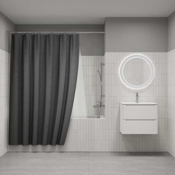 Штора для ванной комнаты, 180*180см, PEVA, ID P08PV11i11,