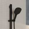 Лейка для душа, черная матовая, 3F, Ideal Spa, MI ILS3FB0M18,
