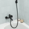 Шланг для душа, черный матовый, нерж. сталь, 1,75 м, Agua, ID AGUS17B0i19,