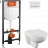 Инсталляция  с подвесным унитазом "VITRA Norm Fit L-box" (сиденье микро-т) арт.9773B099-7207