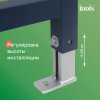 Комплект 3в1: подвесной унитаз, инсталляция и клавиша смыва белая, Basic, ID BASBQ03i73,