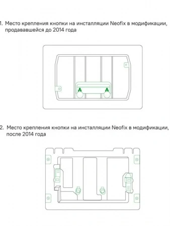 Клавиша смыва, универсальная "IDDIS Unifix" арт.UNI30M0i77 матовый хром