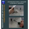 Зеркальный шкаф "РС Росинка-55 " Правые полки Дуб