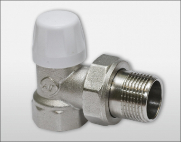 Клапан запорный Altstream/TEBO 1/2" угловой