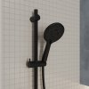 Лейка для душа, черная матовая, 3F, Ideal Spa, MI ILS3FBRM18,
