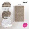 Коврик для ванной комнаты, 50x80, микрофибра, светло-коричневый, ID BSQS07Mi12,