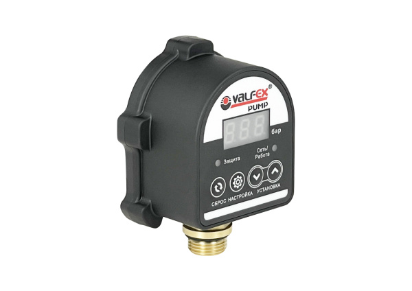 Автоматическое реле давления 1/2"НР VALFEX, с защит. от с/х (VF.9004.А)
