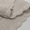 Коврик для ванной комнаты, 70x120, прямоугольный, хлопок, серый, ID DSQL02Ci12,