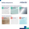 Двухъярусная прямая полка, проволока стальная, черный матовый, Easy, MI EAS0WS2M44,