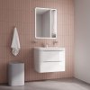 Тумба с умывальником, подвесная, 70 см, белый, Cloud X, ID CLX70W0i95K,