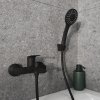 Смеситель для ванны, черный матовый, Rora, MI RORBL00M02,