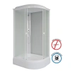 Кабина душевая "Niagara Promo P100/70/26L/MT" 100*70*215 стекло МАТОВОЕ 4 места